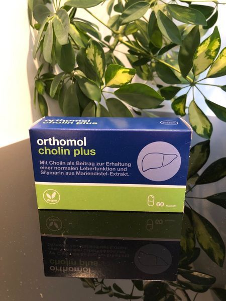 Orthomol Cholin Plus Ортомол Холін Плюс, 60 капсул Orthomol Cholin Plus Ортомол Холін Плюс 60 капсул фото